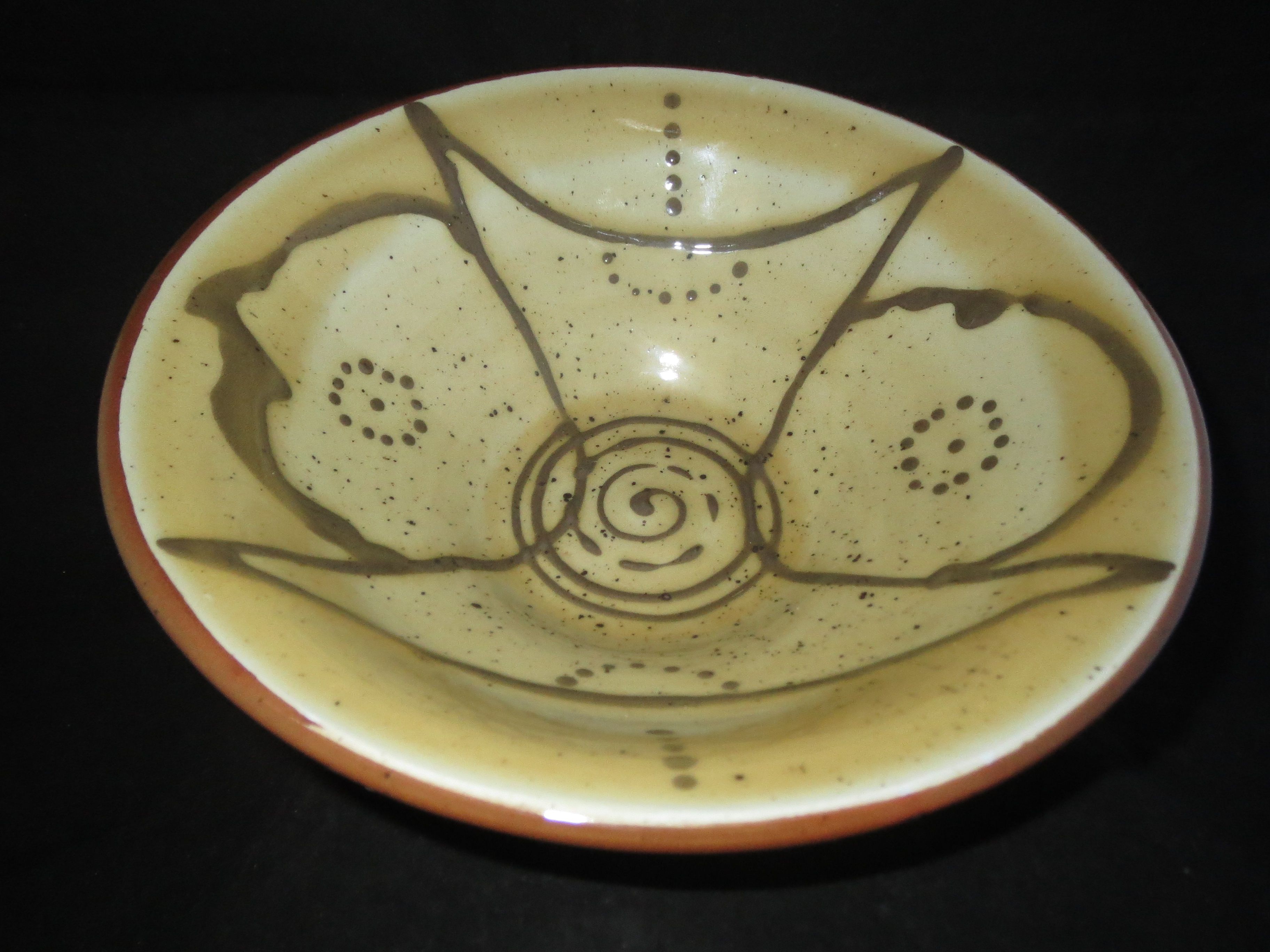 Terracotta Slipware Bowl